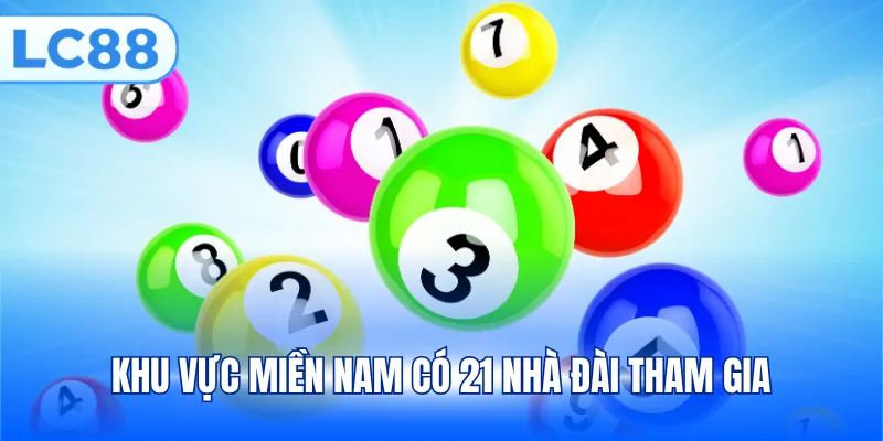Khu vực miền Nam có 21 nhà đài tham gia