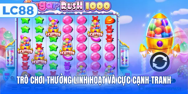 Trò chơi thưởng linh hoạt và cực cạnh tranh